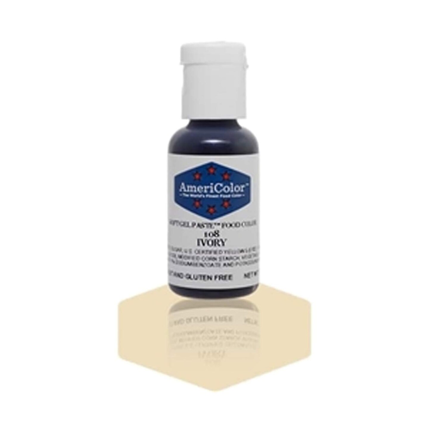AmeriColor Ivory Soft Gel Paste Food Color