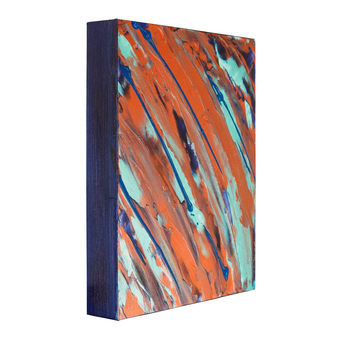 Unfinished Cradled Wood Panels for Painting, 2 Pack of 14x18 inch - Gallery Birch Wooden Canvas Boards 1-1/2&#x22; Deep - Mixed-Media Craft, Acrylic, Oil, Encaustic, Paint Pouring