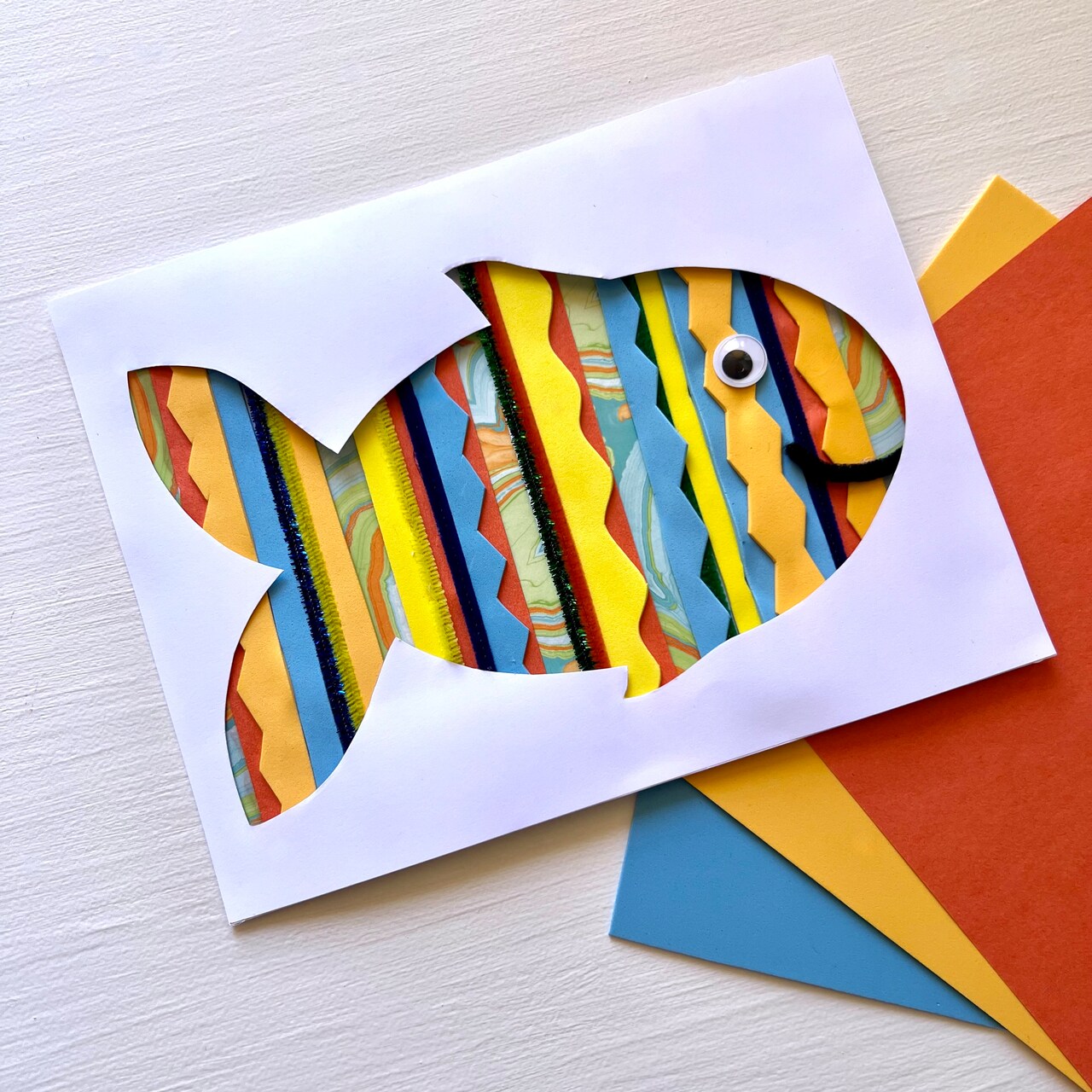 Kids Club: Striped Assemblage Fish Craft