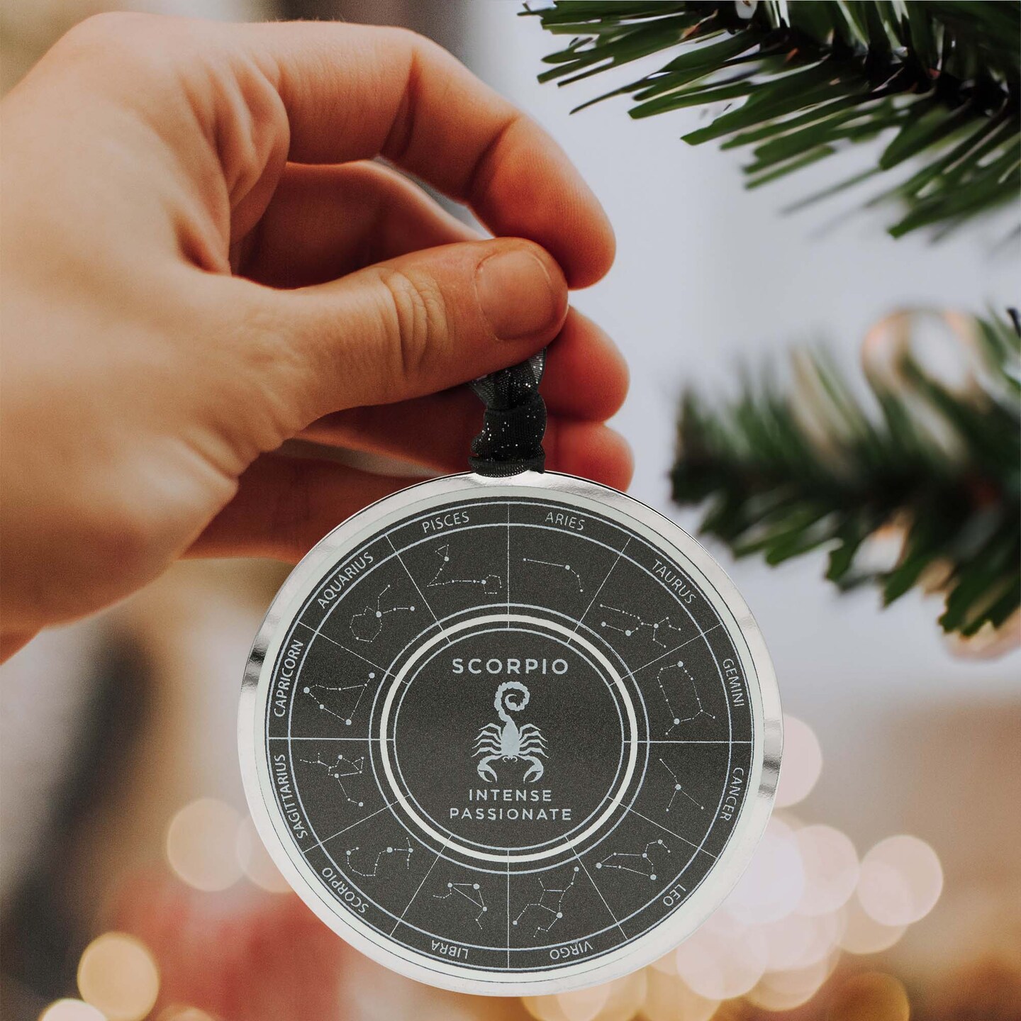 Gloria Duchin Astrology Zodiac Sign Christmas Ornaments