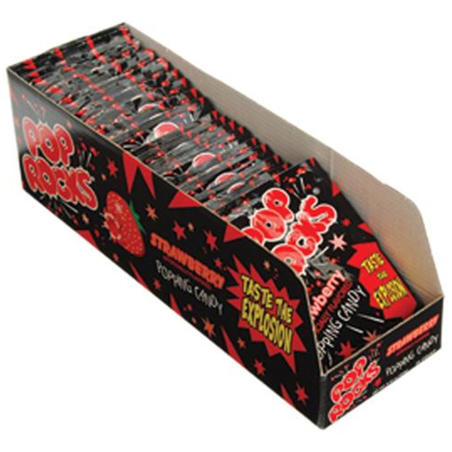Pop Rocks Strawberry 24 Pc Include 24 Units