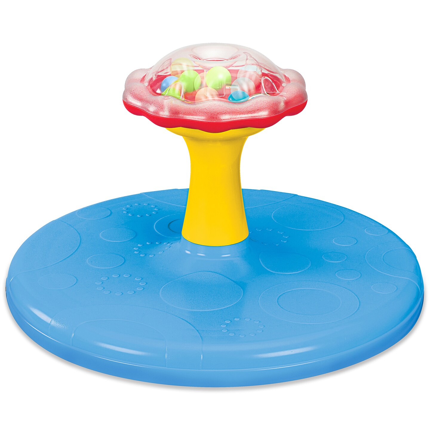 Grow&#x27;N Up: Twirl &#x2018;n Whirl Go-Round - Toddler Spinning Activity Toy, Indoor-Outdoor, Sit &#x26; Spin 360 Degrees, Ages 18mo+
