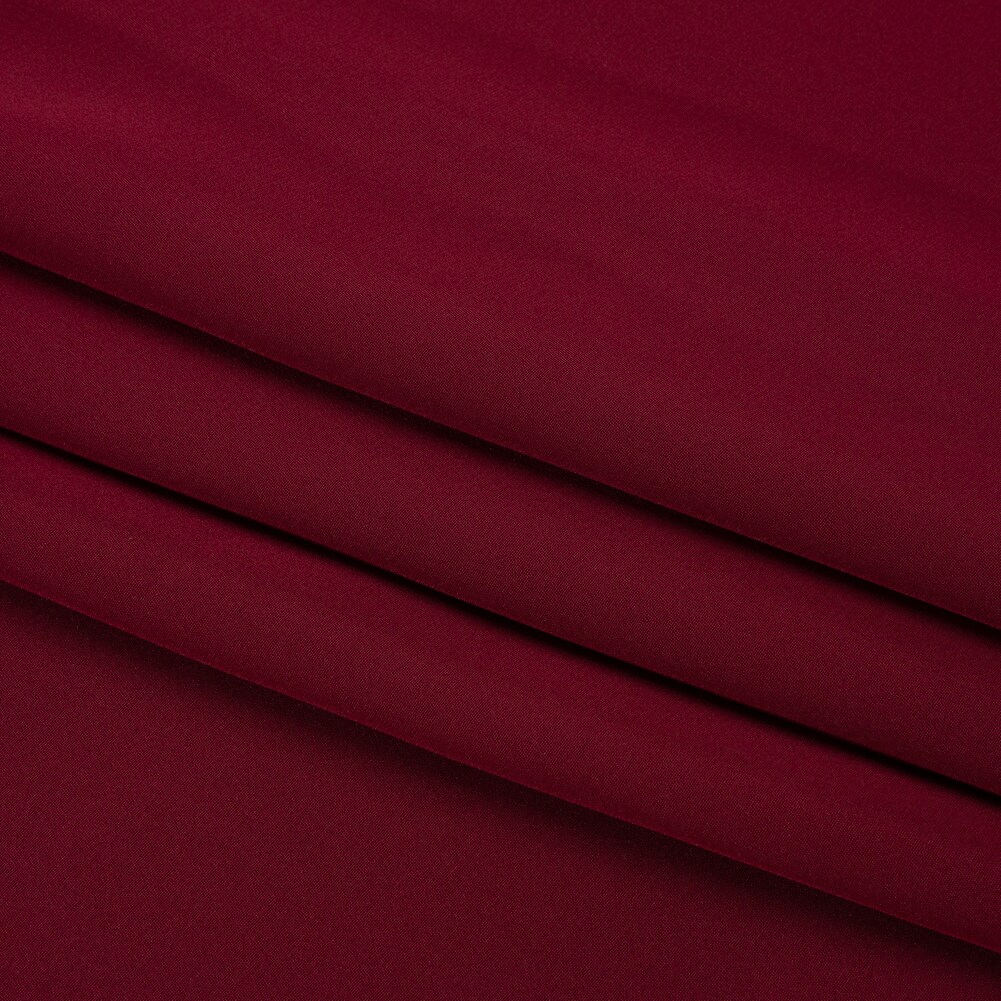 1 Yard Maroon Silk 4-Ply Crepe Premium Collection ,44 Inches Width