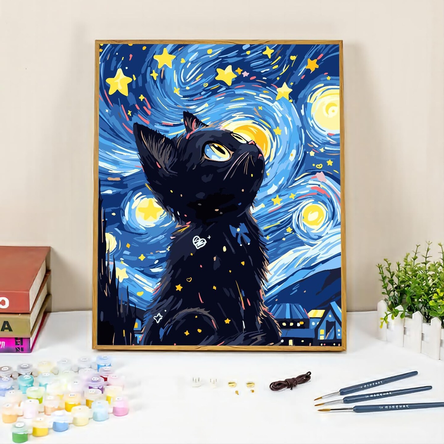 Paint by Numbers Kit for Cat