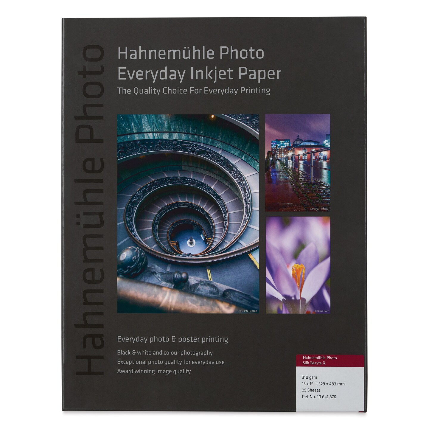 Hahnem&#xFC;hle Photo Silk Baryta X 310 Inkjet Photo Paper - 13&#x22; x 19&#x22;, Pkg of 25