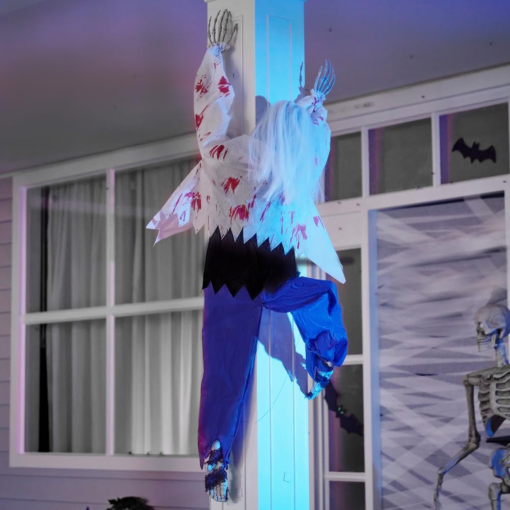 Climbing Zombies Wall Halloween Decoration