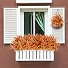 Artificial Eucalyptus Fall Plant Fake Bushes Boxwood Shrubs Outdoor