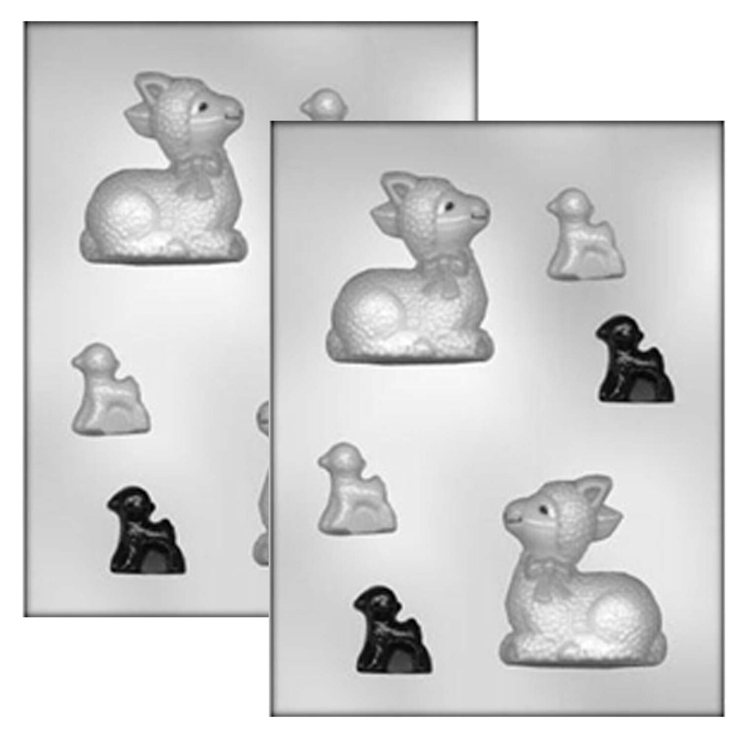 3D Lamb Chocolate Mold