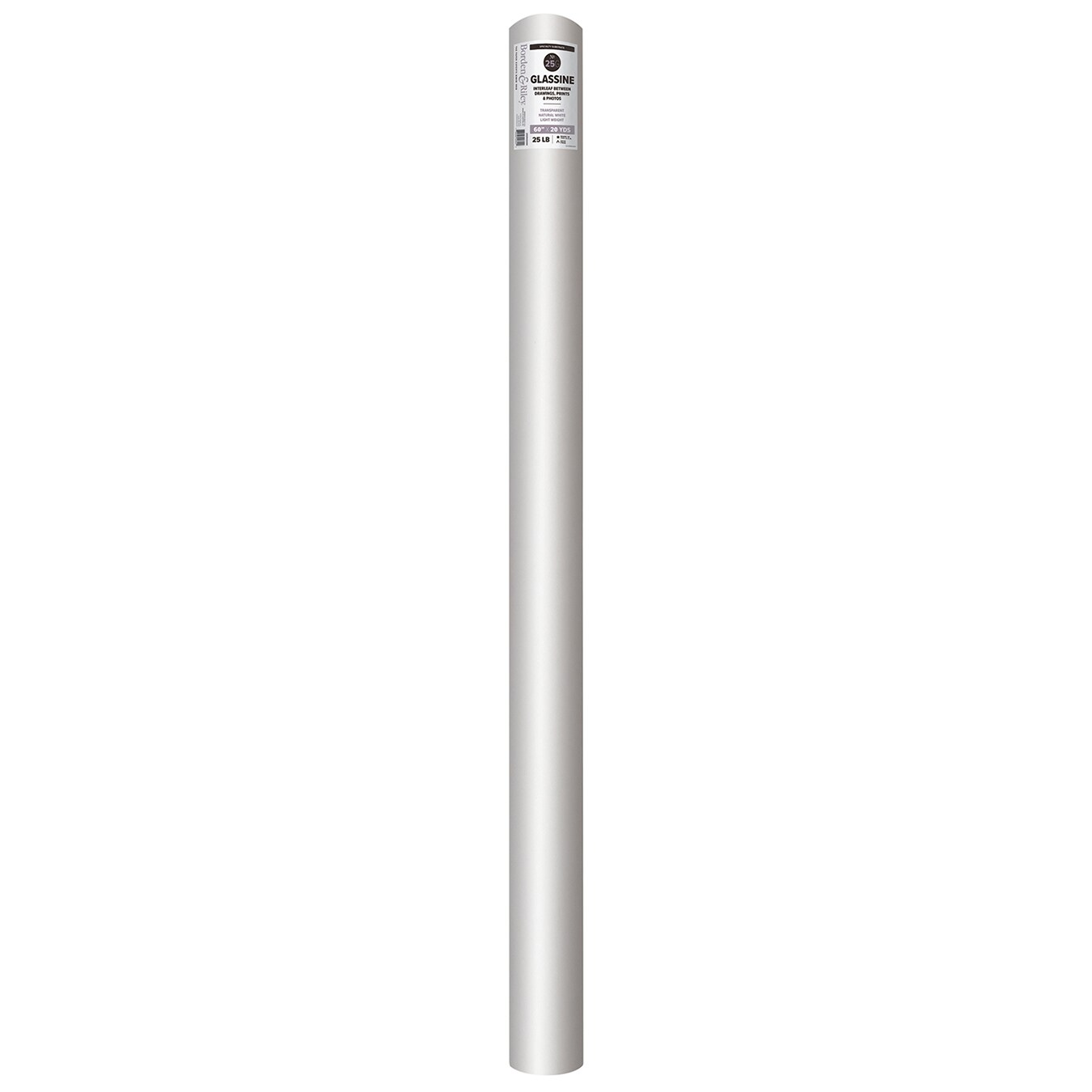 Borden &#x26; Riley 25G Glassine 12&#x22;x20yd. Roll