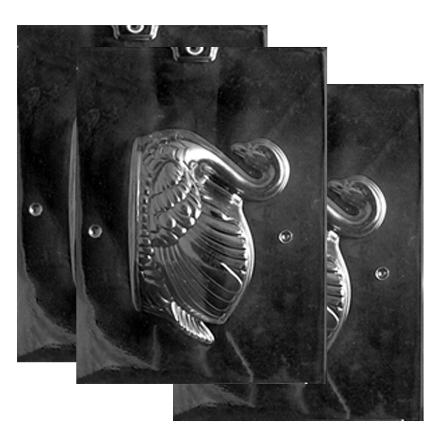 3D Medium Swan Mold Side A