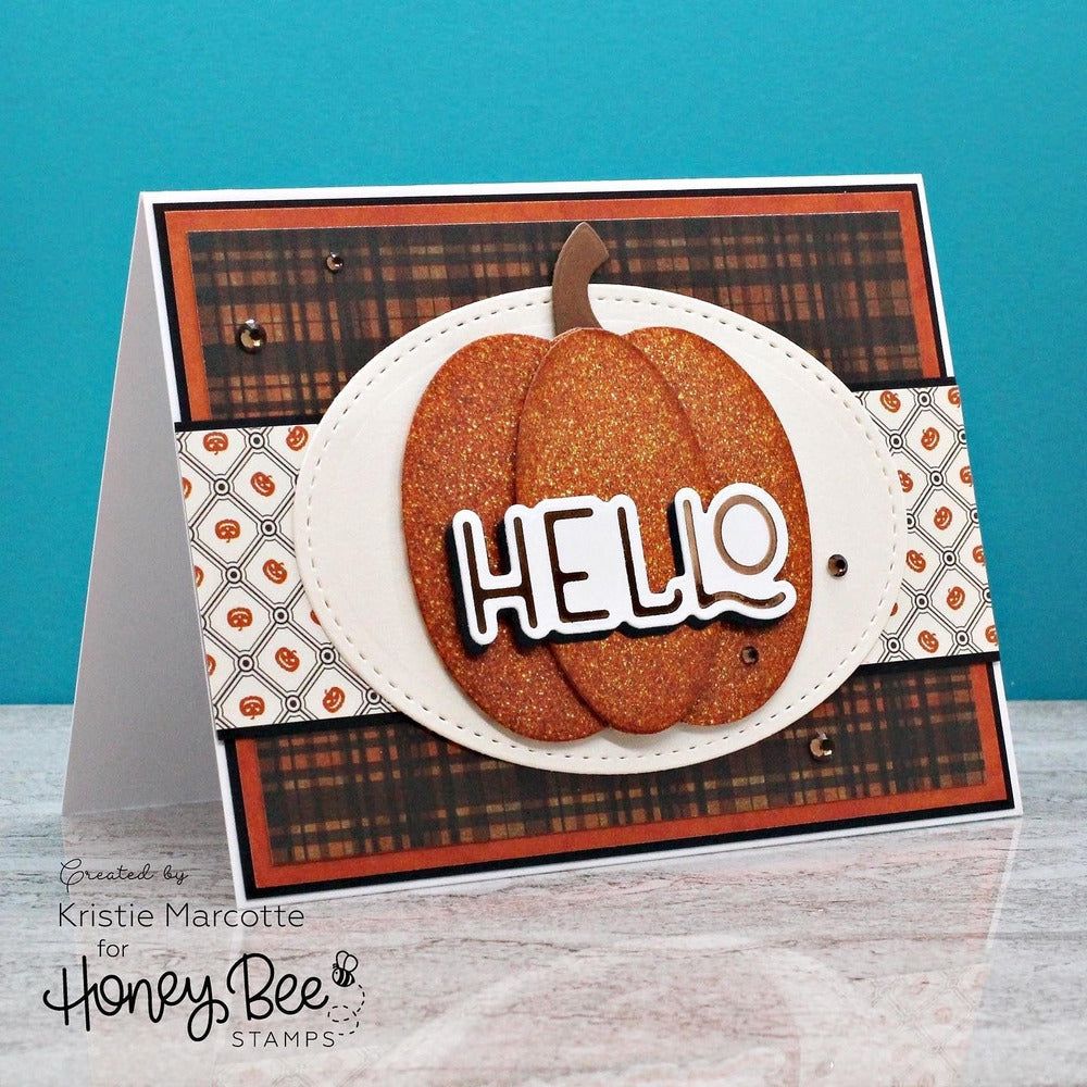 Fall Foliage Hot Sentiments - Hot Foil and Letter Press Plate - Retiring