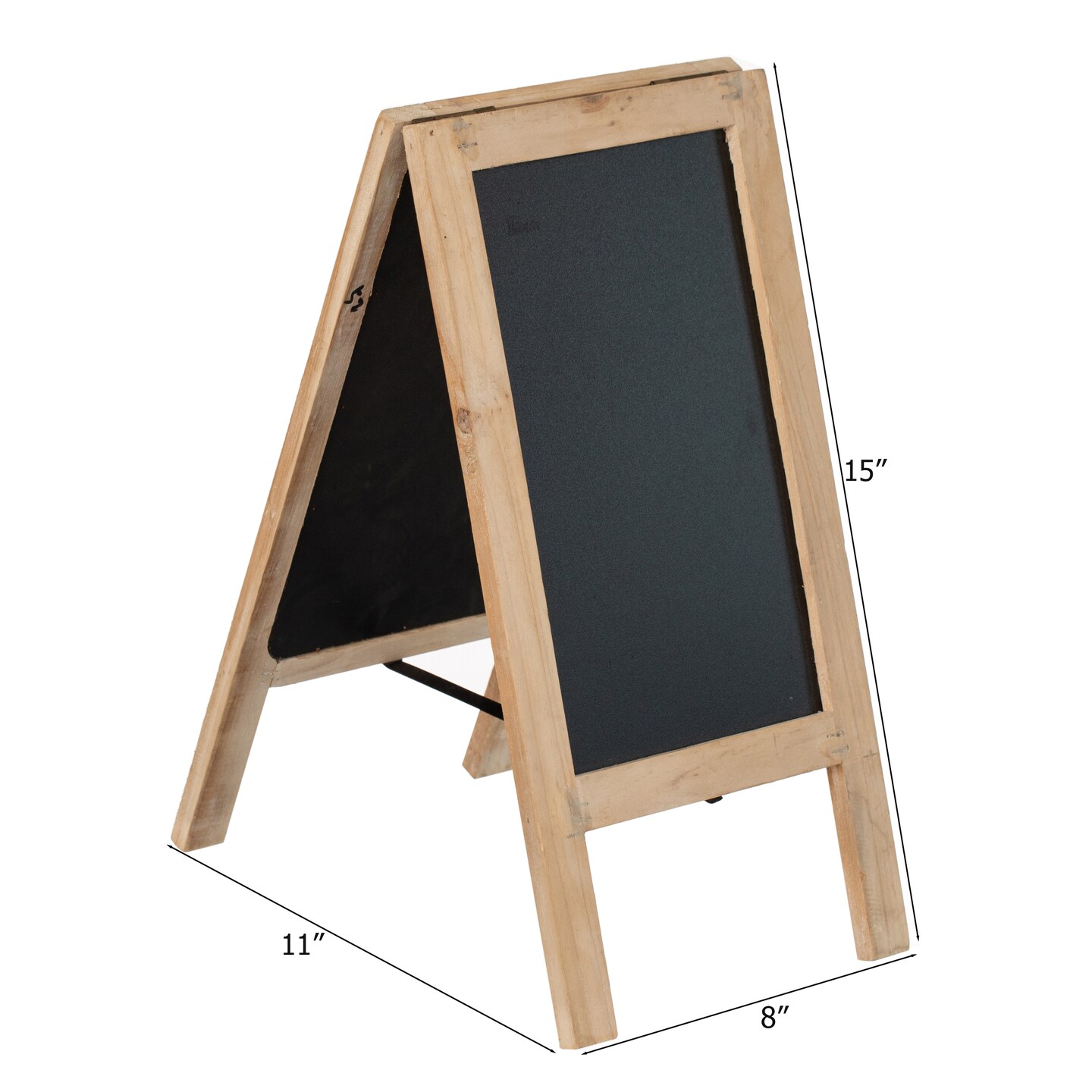 Vintiquewise Wooden A-Frame Chalkboard Sign Double-Sided Menu Board Easel for Restaurant Cafe Bar Coffee Shop Bakery Wedding Party Home Business Kitchen Countertop & Tabletop Display