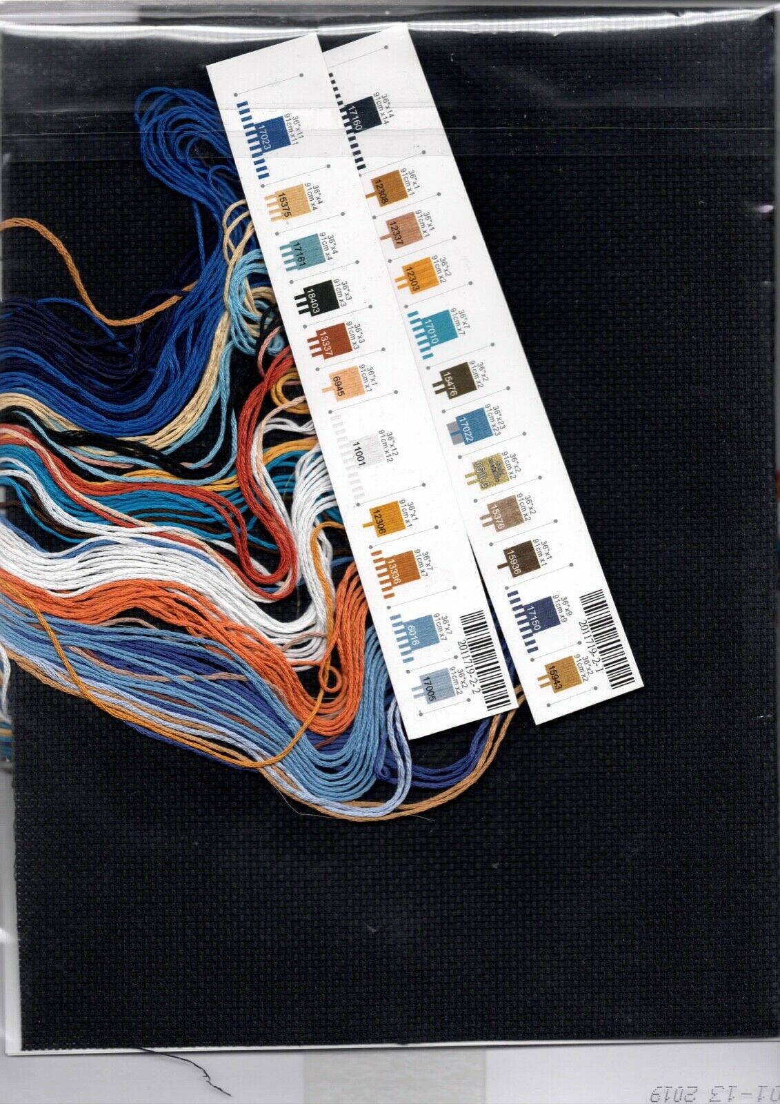 DIY Disney Star Wars Luke & Leia Darth Vador Counted Cross Stitch Kit 11x14