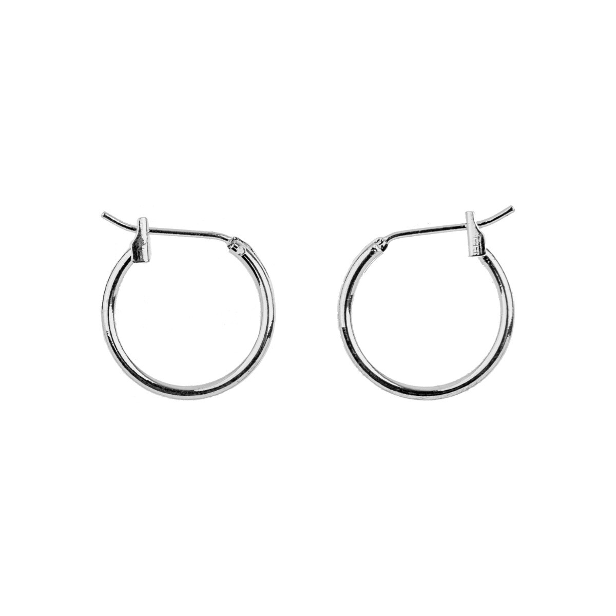John Bead Multi-Sizes Snap Huggie Hoop Earrings Must Have Findings