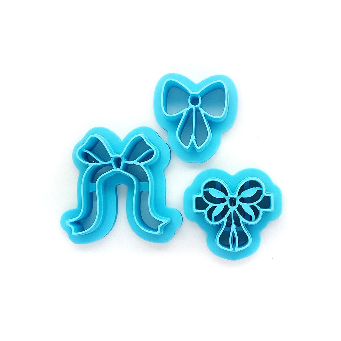 Ribbon Bow Clay Cutter Set, 3 pcs, Adorabilities