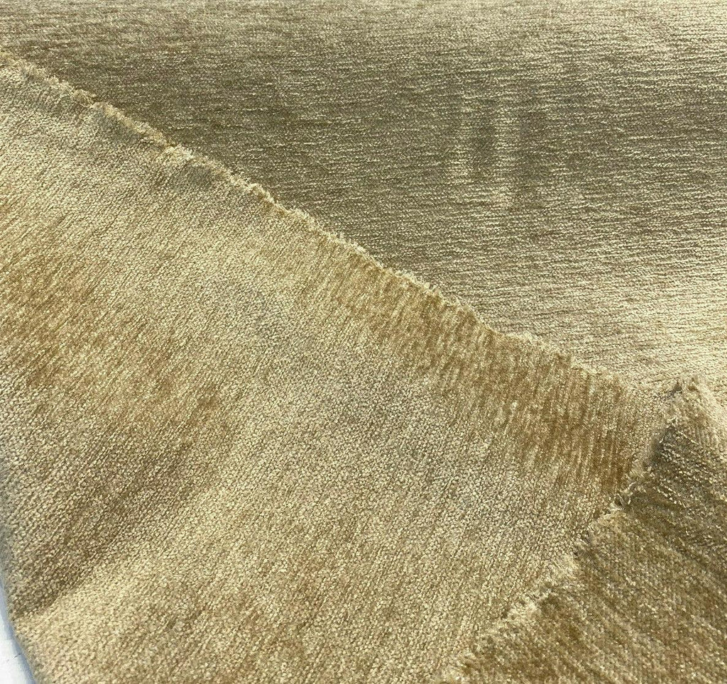 1 Yard Upholstery Chenille Fabric Cafe Sand Soft Cuddle Durable 73% Acrylic 27% Polyester 54 Inch Width
