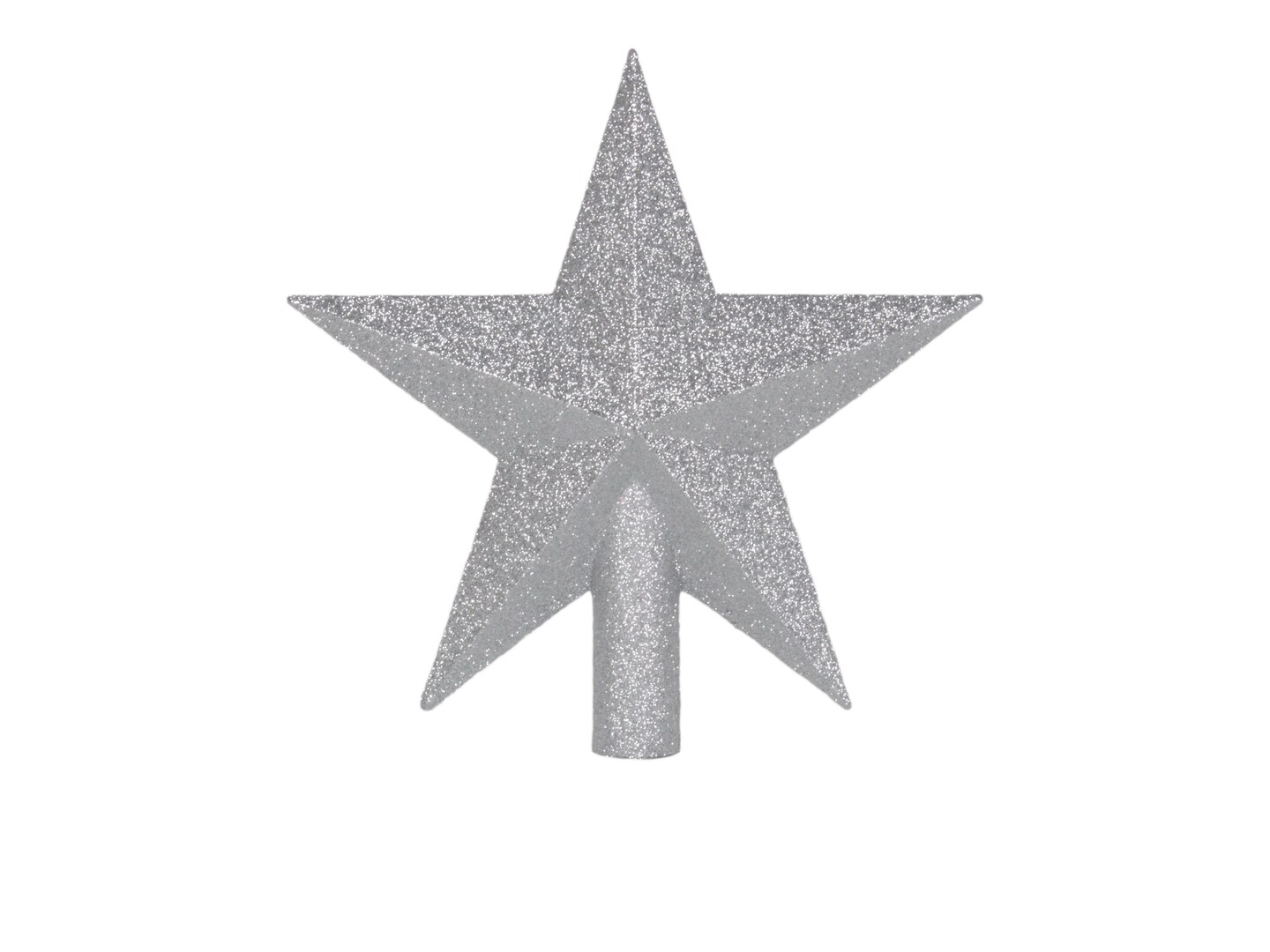 9&#x22; Silver Star Tree Topper