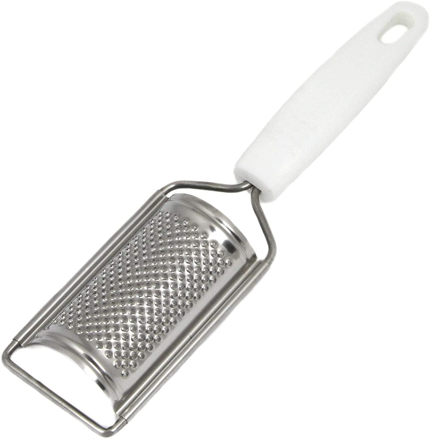 Chef Craft Stainless Steel Curved Fine Grater &#x26; Zester -  Great for Citrus, Chocolate, Nuts, Spices and Hard Cheeses