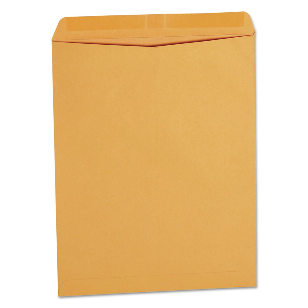 Universal 11.5 x 14.5 Gummed Closure Catalog Envelope - Brown Kraft (250/Box)