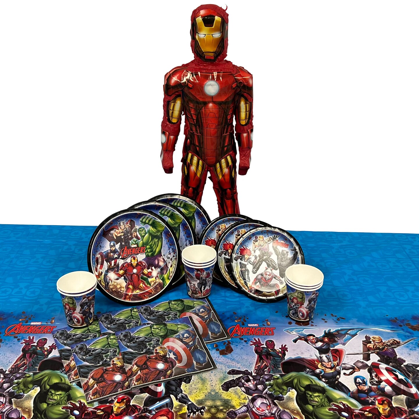 Marvel Avengers, Ironman, 3D Pull-String Pinata - 1 Pinata