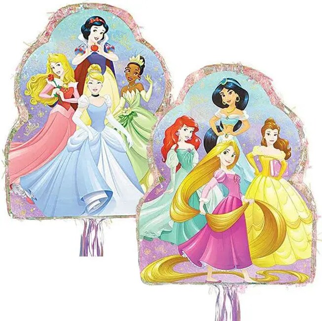 Disney Princesses, Double Sided, Pull-String Pinata - 1 Pinata