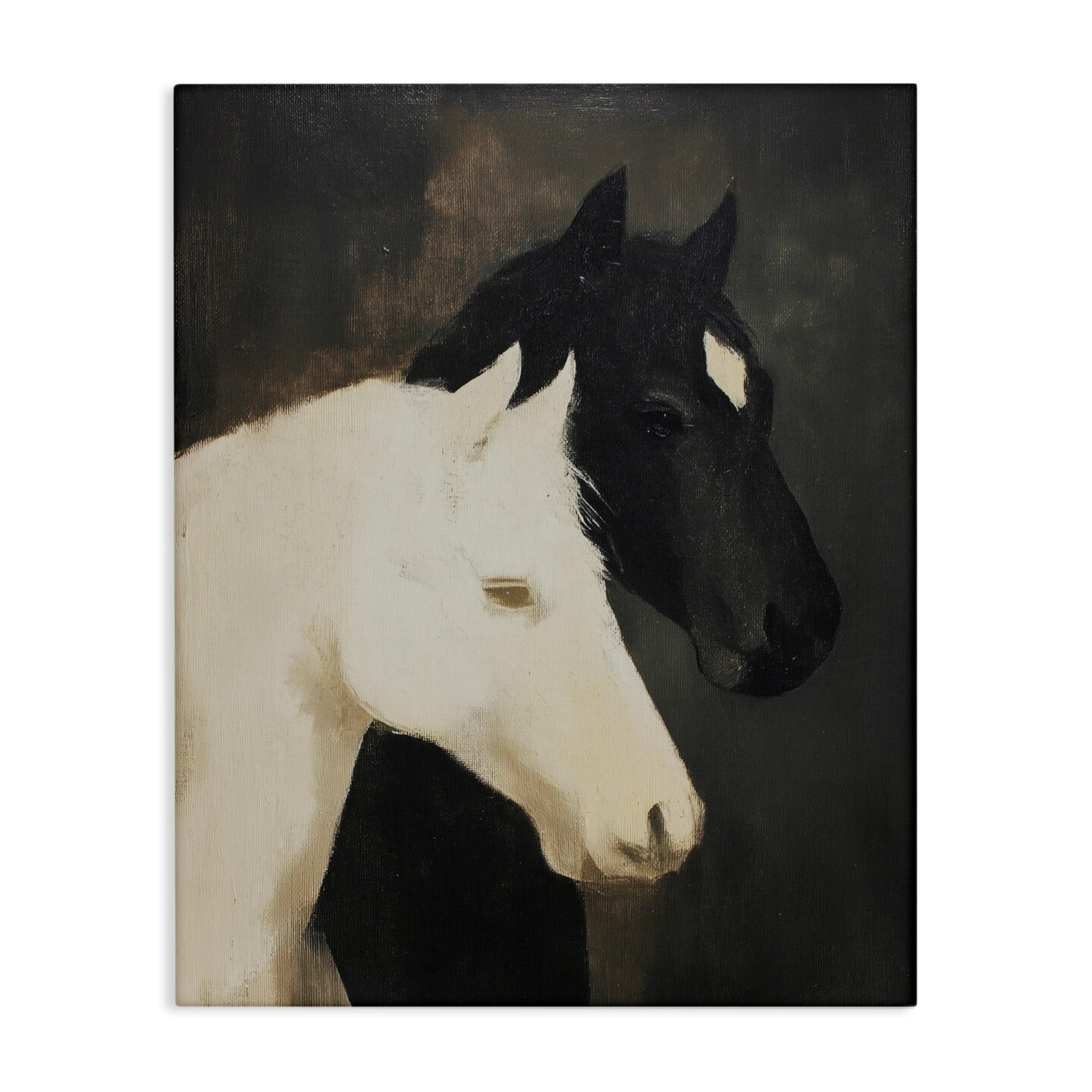 Stupell Industries Horse Harmony Contrast Canvas Wall Art, design by Svetlana Aleynikova