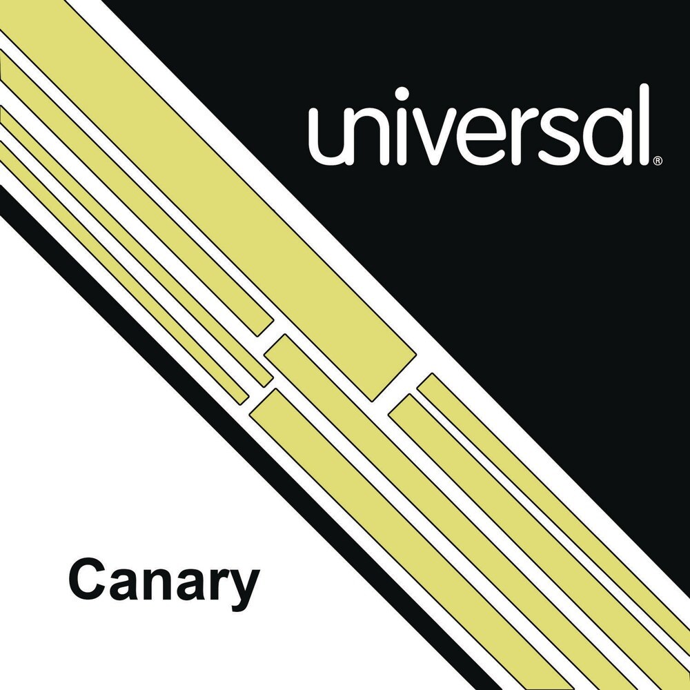 Universal 8.5 in. x 11 in. 20-lb. Deluxe Colored Paper - Canary (500/Ream)