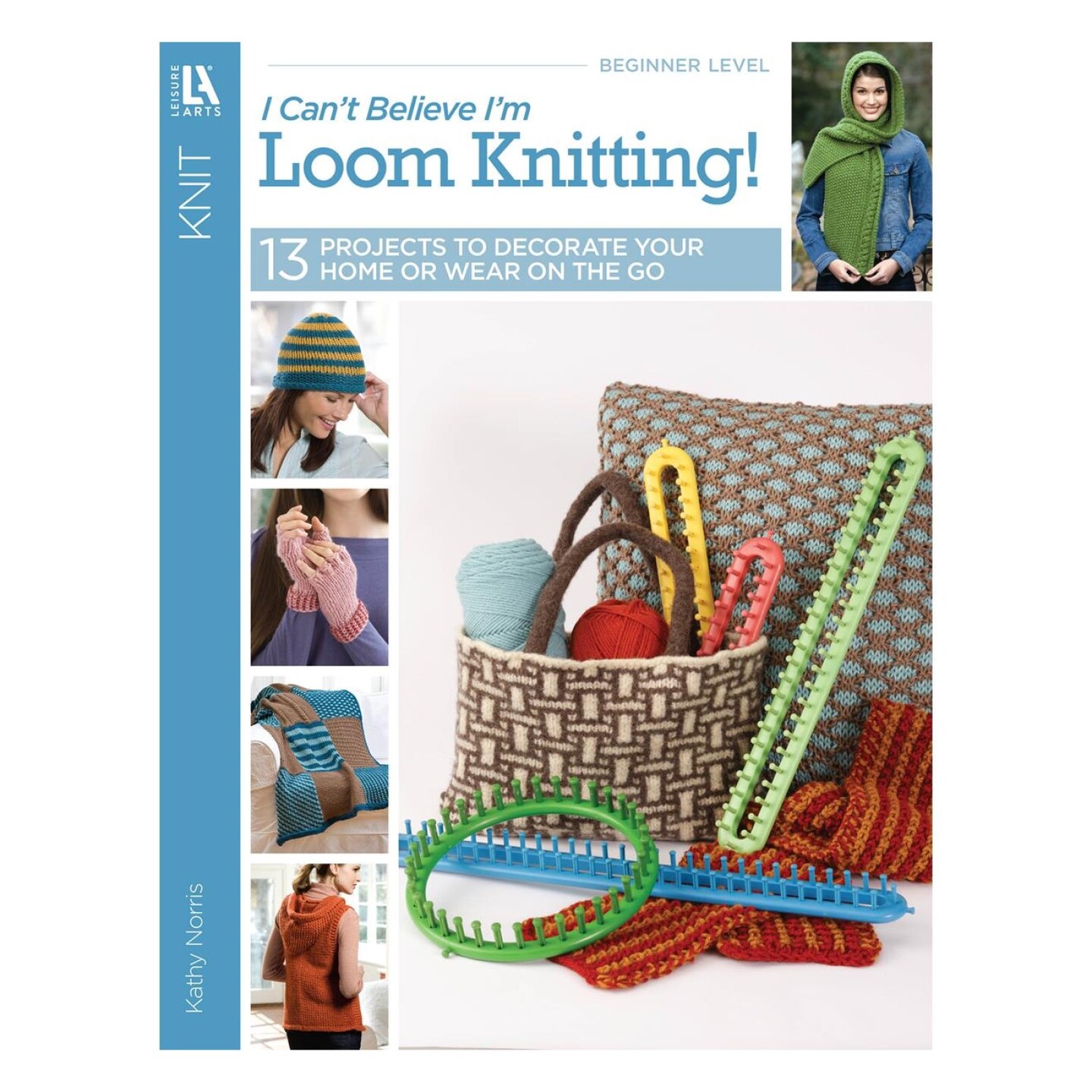 Leisure Arts Can't Believe I'm Loom Knitting Book – Step-by-Step Pattern Guide with Stitch Techniques, Instructions, and Creative Knitting Patterns for DIY Handmade Items