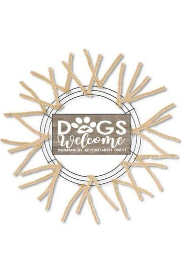 Dogs Welcome Humans By Appointment Sign