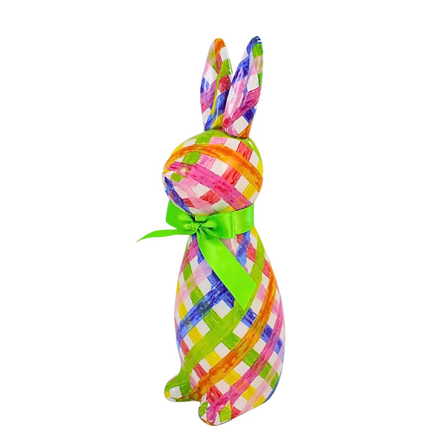 Raz Imports 12.0 Inch Sweet Weave Bunny Easter Figurine , Lightweight Spring Decor Easter Pastel