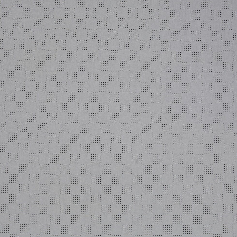 1 Panel Solid White Perforated Silk Crepe de Chine 40" Wide, Ideal for Lightweight Summer Tops & Dresses