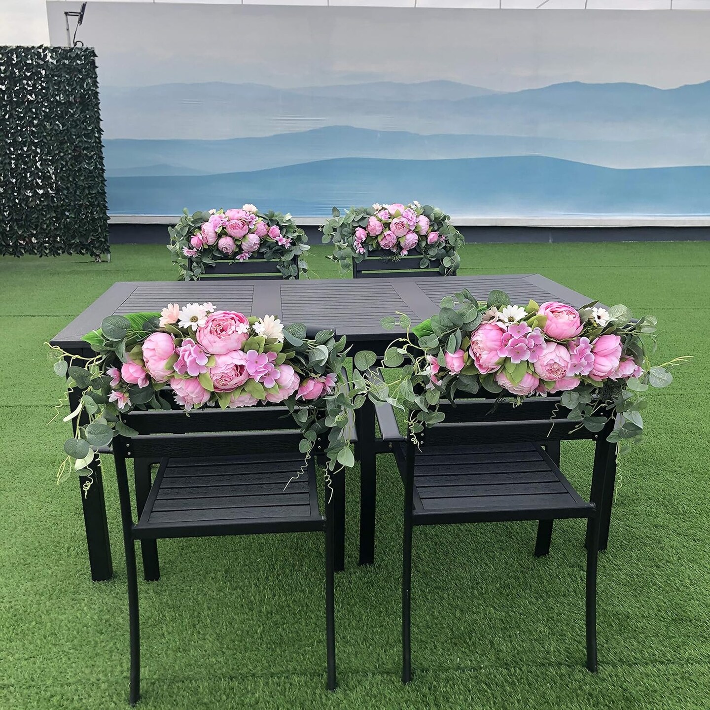 30 Inch Rustic Artificial Floral Swag