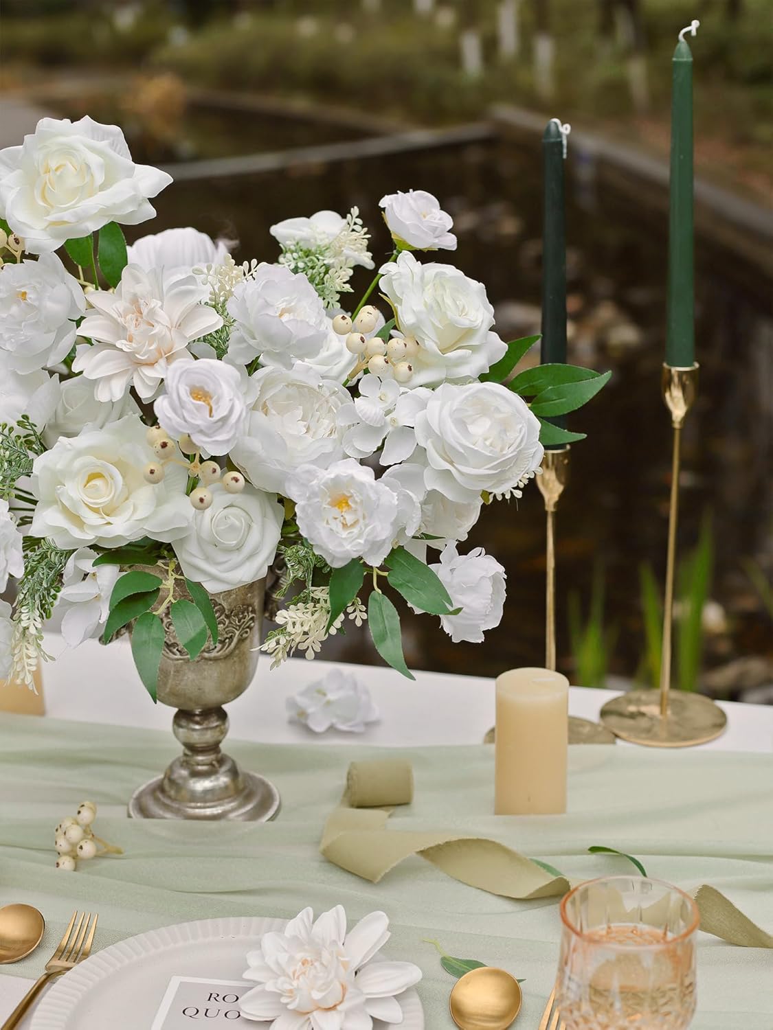 Artificial Flowers DIY Box Set Fake Roses Bouquet