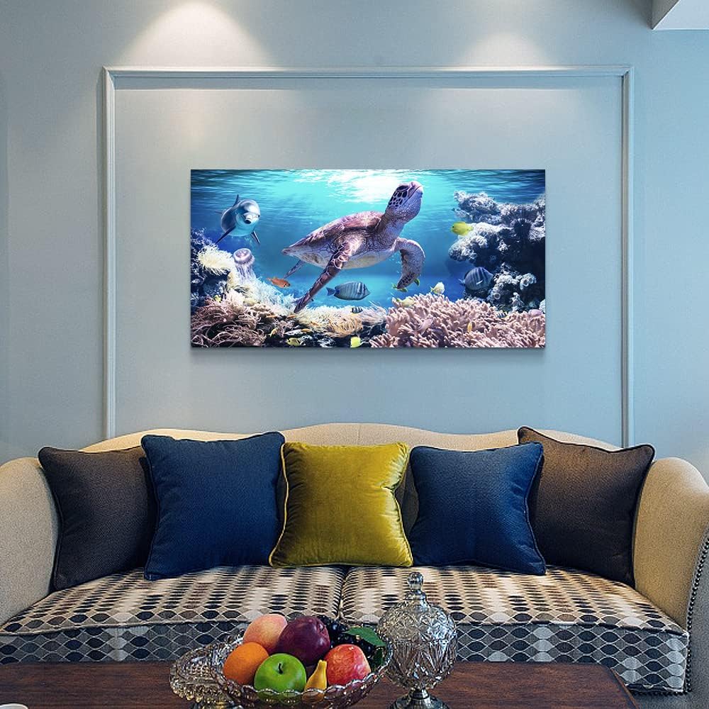 Summer Wall Decorations For Bedroom Modern Bathroom Wall Decor Paintings Sea Turtles
