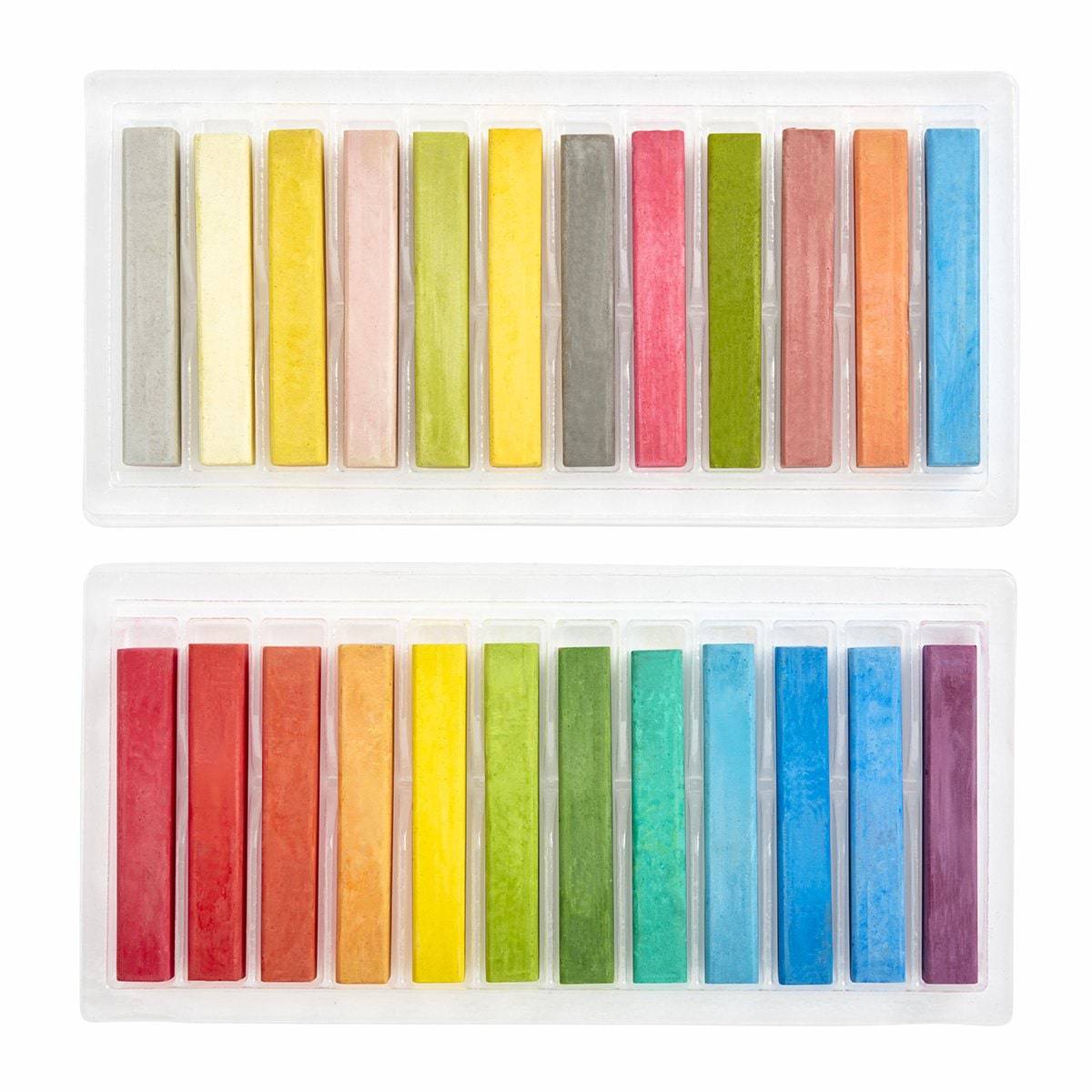 KINGART&#xAE; Chalk Pastels 48 pc