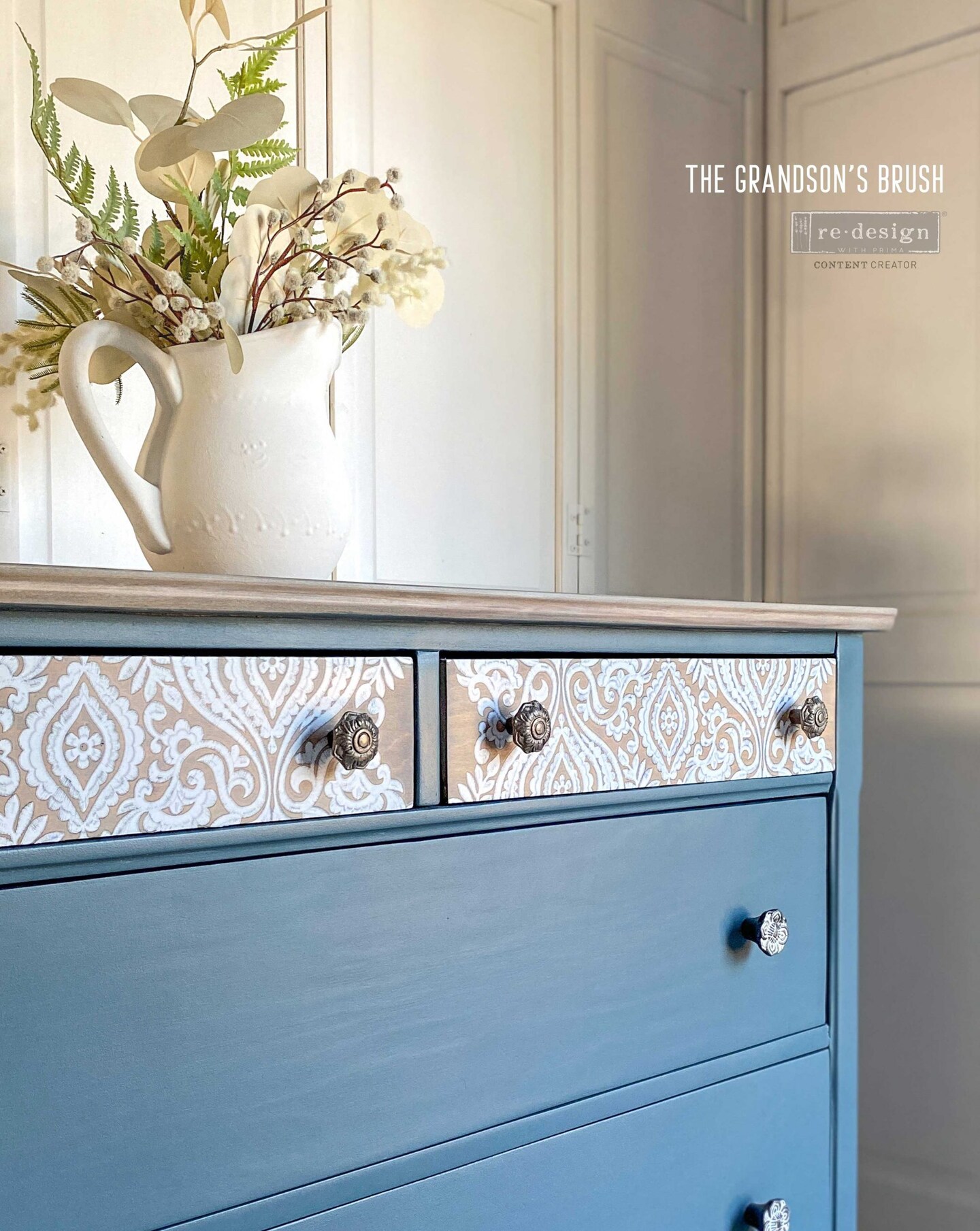 Decor Transfers® 24x35 - White Engraving - total sheet size 24"x35", cut into 3 sheets