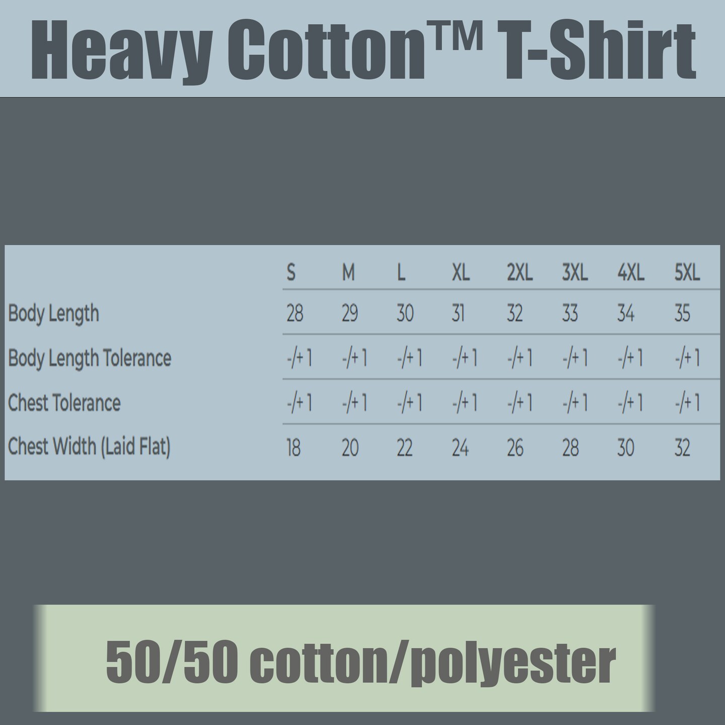 Adult's Heavy Cotton Short Sleeve T-Shirt by Gildan, Classic fit Craft Dark Heather shirt