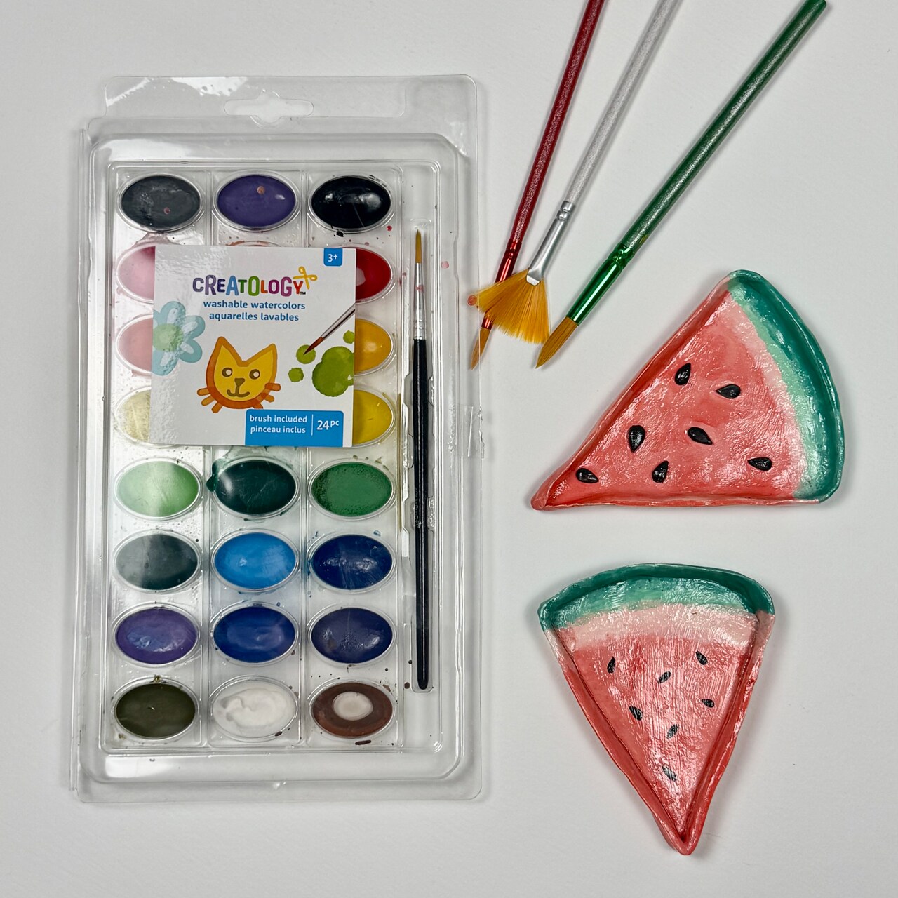 Kids Club: Air Dry Clay Watermelon Trinket Dish