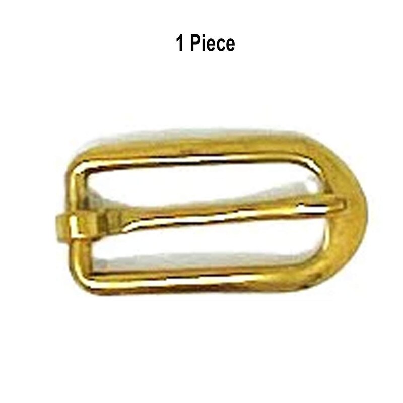 Brass Plated Prong Belt Buckle 5/8 Inche
