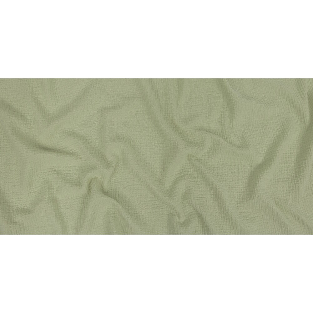 1 Yard Mint Double Cotton Gauze Fabric Lightweight Breathable Soft Summer Cloth 50 inch Wide