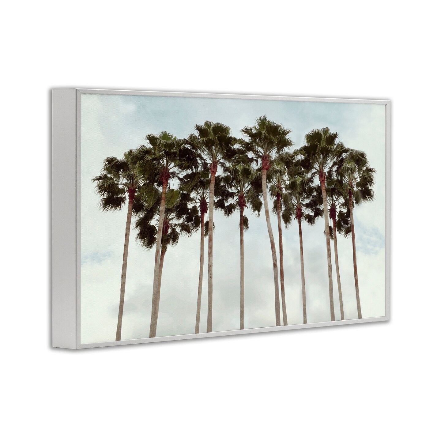 Stupell Industries Surfs Up Beach Palms Framed Giclee, design by Natalie Carpentieri