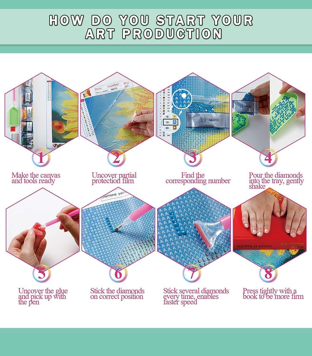 Wolf Diamond Art Kits