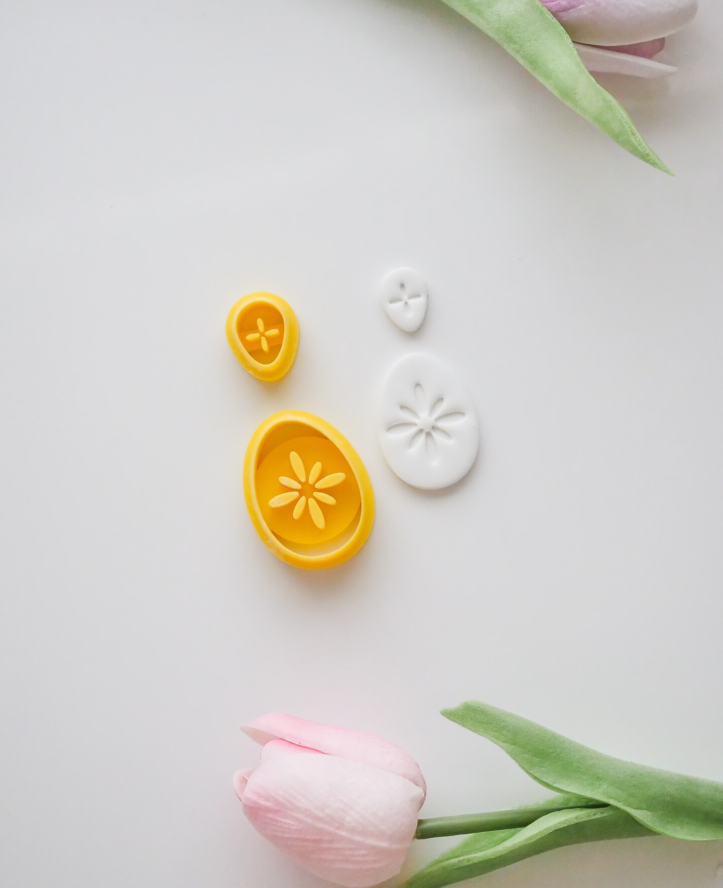 Talavera Egg Shape Polymer Clay Cutter Set by Hello Cutters