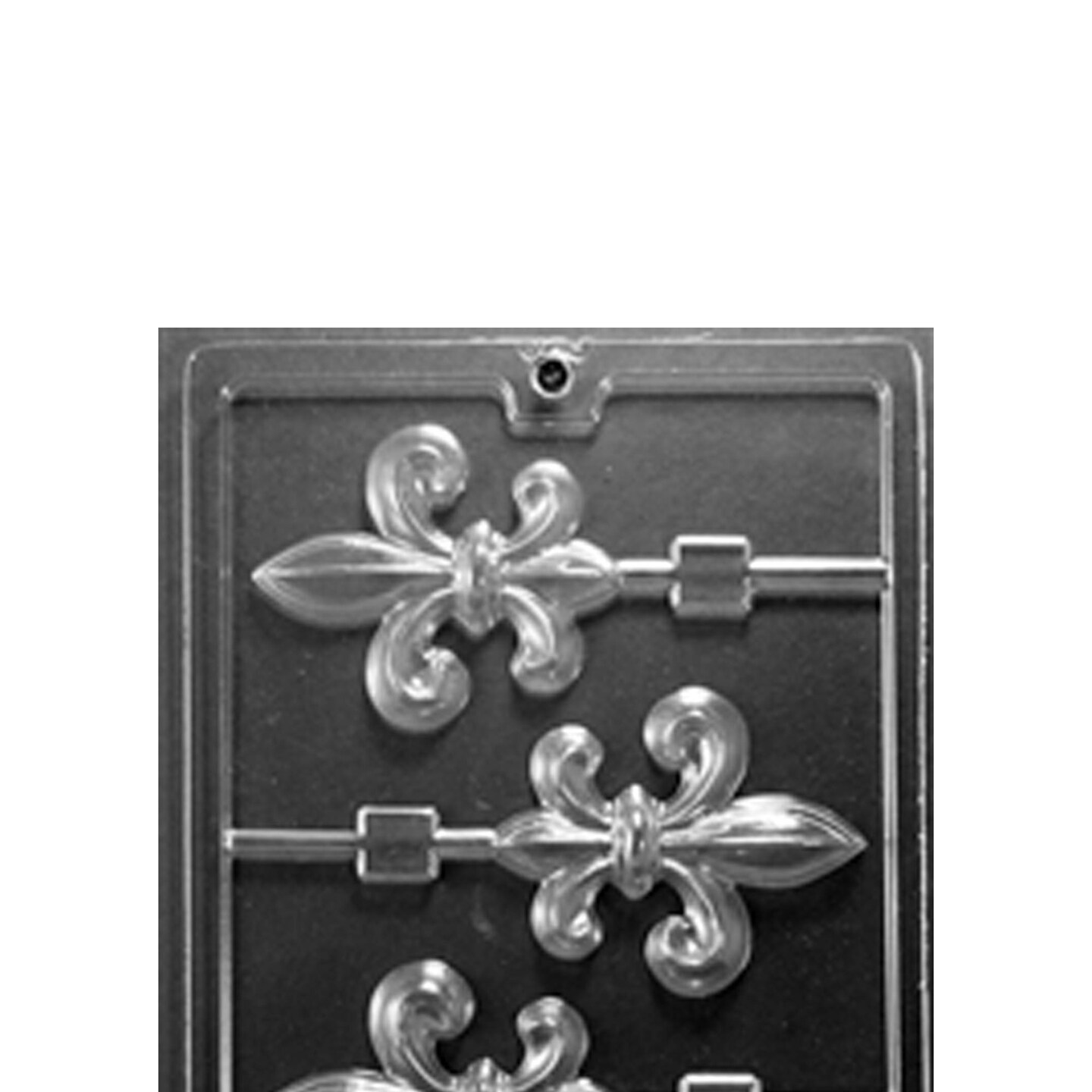 Fleur De Lis Lolly Chocolate Mold