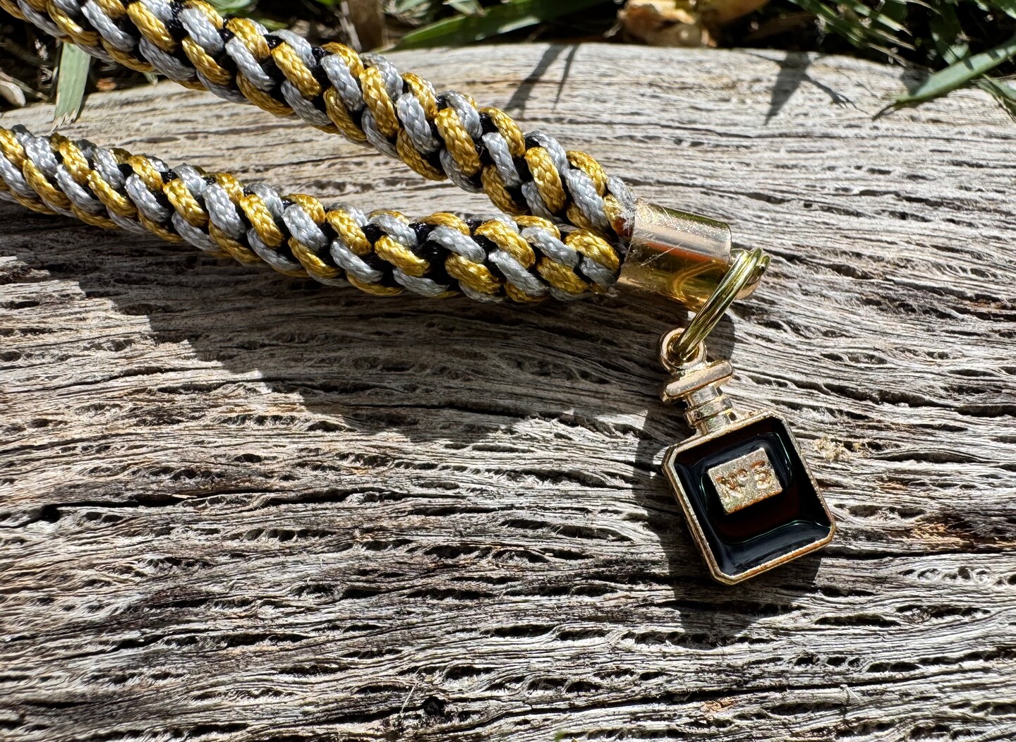 Champagne Chanel Keychain | MakerPlace by Michaels