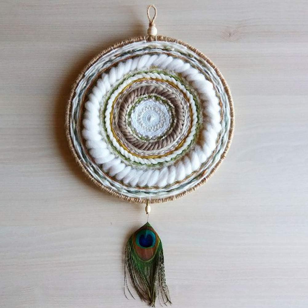 Handmade Weaving Machine, Multifunctional Round Wooden Machine Loom