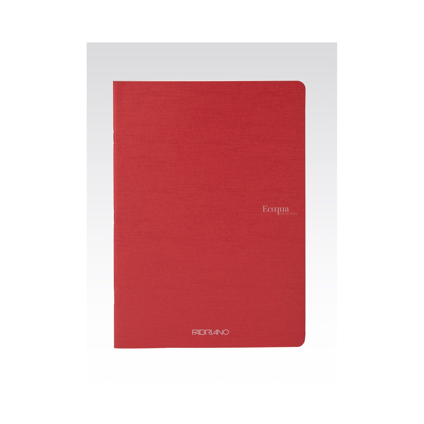 Fabriano Ecoqua Original Saddle-Stitched Notebook, Size A5, 40 Sheets, 5.8" x 8.3"