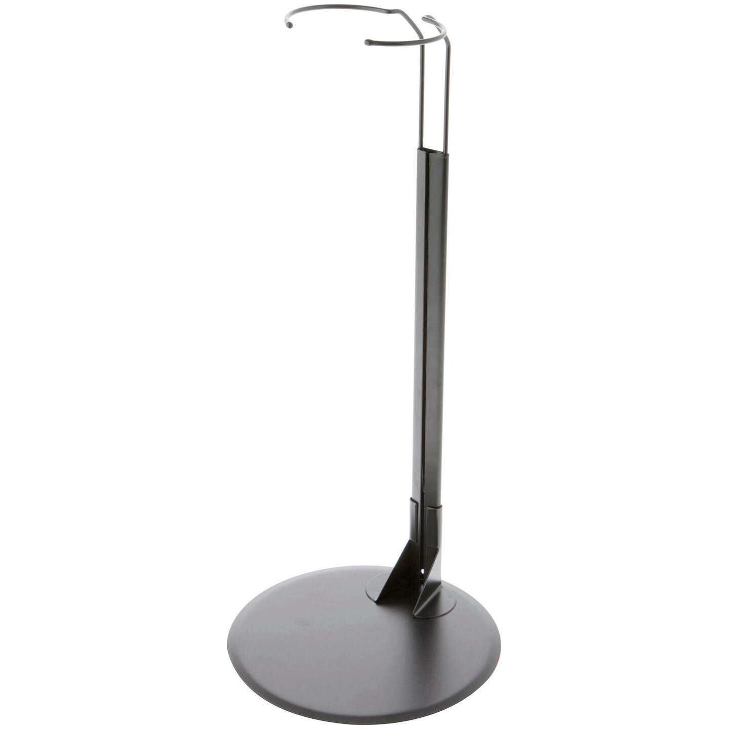 Plymor DSP-15B Black Adjustable Doll Stand, fits 25, 26, 27, 28, 29, 30, 31, 32, 33, and 34 inch Dolls, Waist is 3.75" - 5" wide, 11" - 13" around