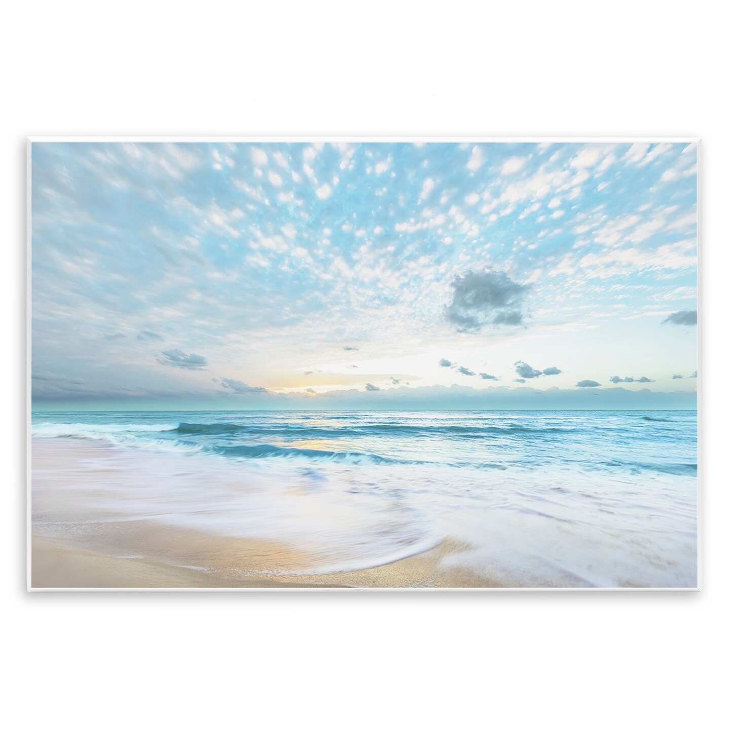 Stupell Industries Sun Bleached Ocean Shore Wall Plaque Design by Danita Delimont