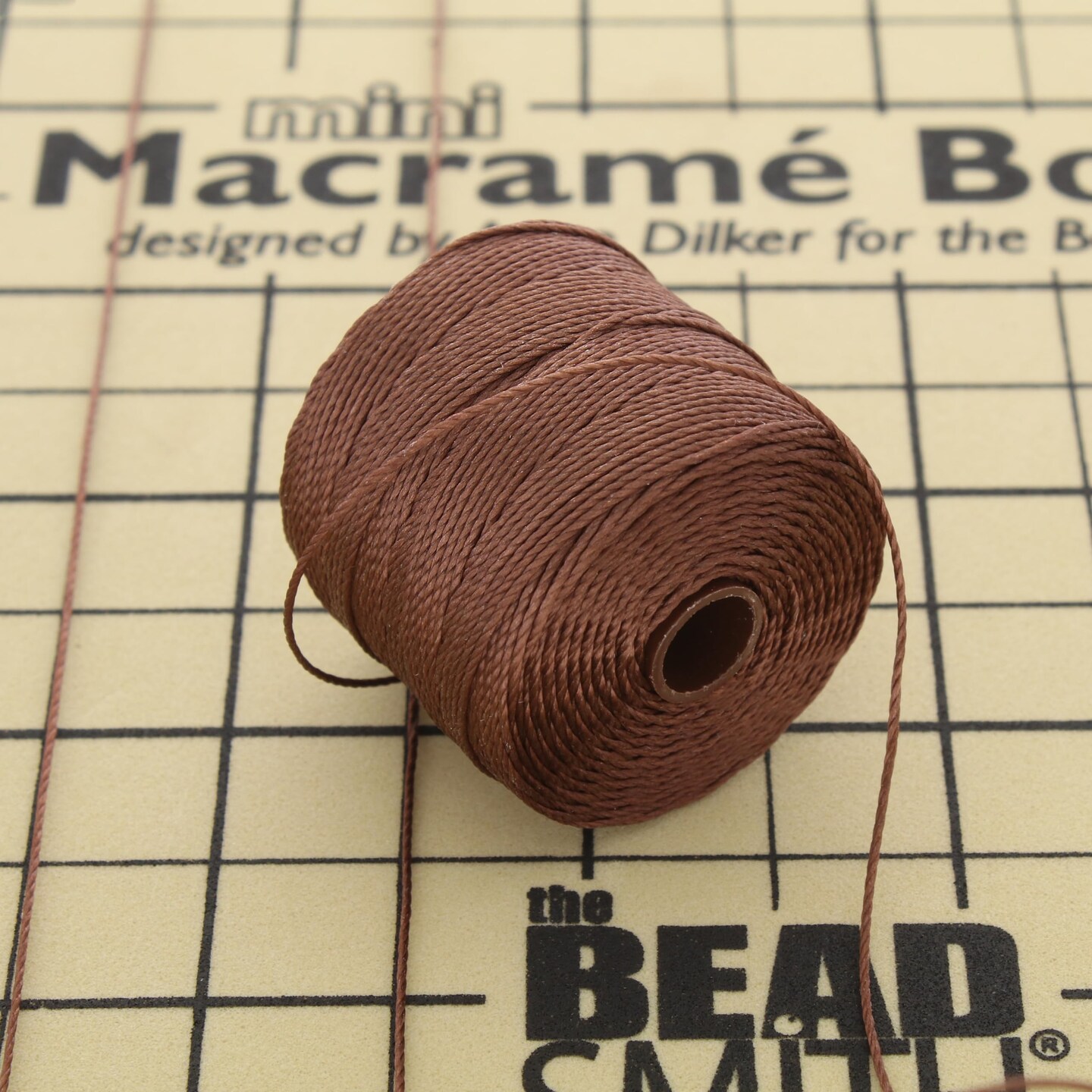 The Beadsmith S-Lon Bead Cord &#x2013; .5 mm Twisted Nylon Cord for Stringing